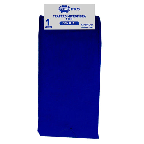 Trapero Microfibra Con Ojal 50x70 Azul
