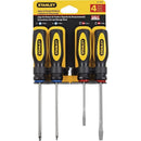 Atornilladores Set 10 Piezas Negro Amarillo 60-100
