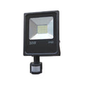 Proyector Led Smd 30 W 4000 K Con Sensor Negro