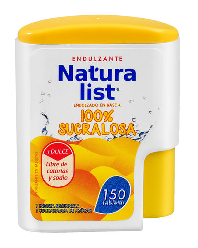 Endulzante En Tabletas Sucralosa 150 Un