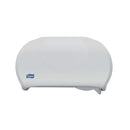 Dispensador Papel Higiénico Doble Acrílico Blanco