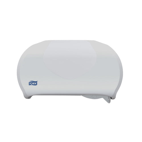 Dispensador Papel Higiénico Doble Acrílico Blanco