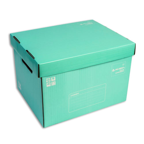 Caja Archivo Americana 38X30X26 Cm Menta
