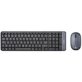 TECLADO CON MOUSE INALAMBRICO NEGRO