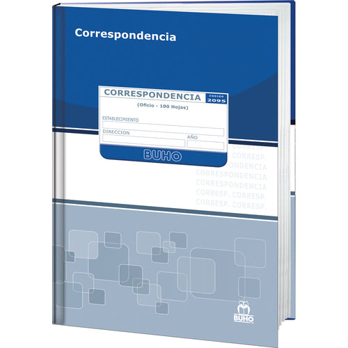 Libreta Correspondencia Oficio 100 Páginas