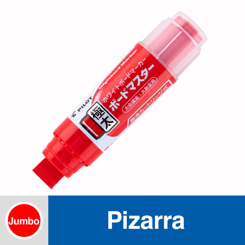 MARCADOR RECARGABLE PIZARRA JUMBO V BOARD MASTER ROJO