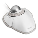 Trackball Mouse Orbit Blanco Bola Plateada Alámbrico K72500Jp