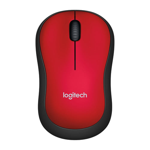 Mouse Inalámbrico M185 Rojo