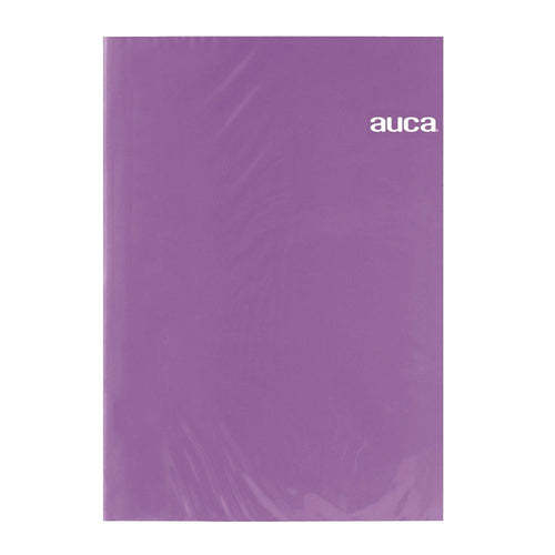 Carpeta Plastificada Con Acco Clip Oficio Morado