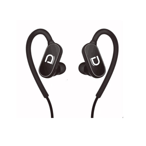 Earphone Sport Bluetooth Negro Noise Red