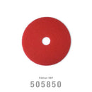 Disco Limpieza Lavado 20" Rojo 5 Un