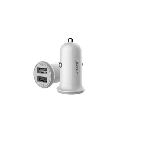 Cargador Para Auto 2Usb 5V/3,4A Max Blanco