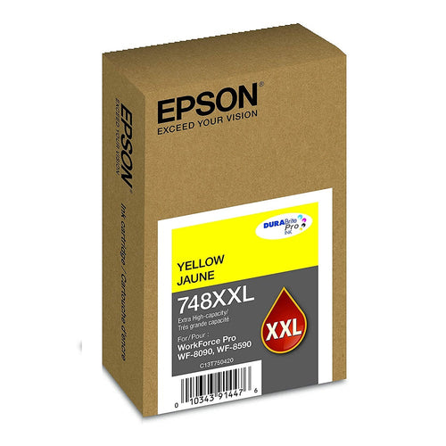 Tinta T748Xxl420-Al Amarillo 7K Pag