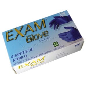 Guante Nitrilo Azul Talla M 100 Un NITRO GLOVE 