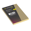 Nota Adhesiva 660 Amarillo Lineado 95X150 Mm 1 Un 100 Hojas