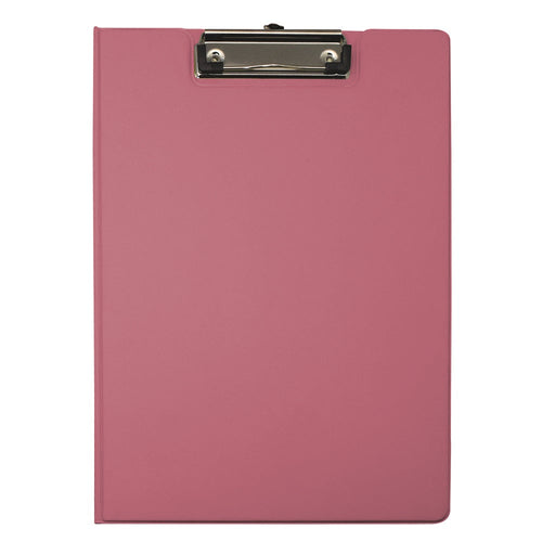 Anotador Pvc A4 Doble Con Bolsa Rosa Pastel