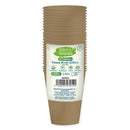 Vaso Kraft 6 Oz Plástico Eco 25 Un
