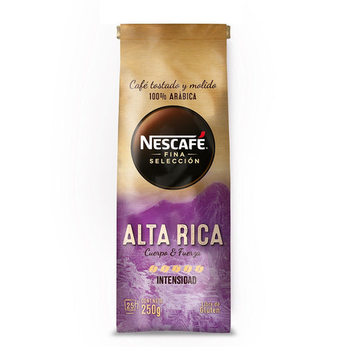 Café Grano Molido Alta Rica Fina Selección 250 Gr