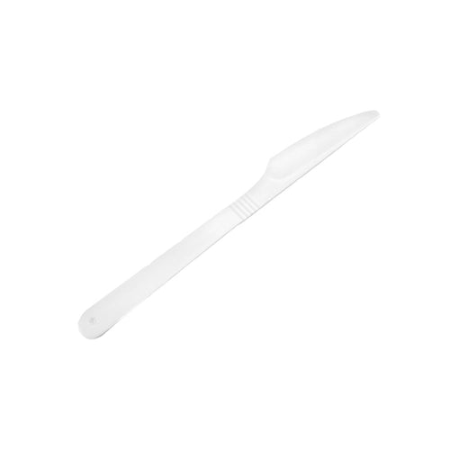 Cuchillo Plástico Fuerte Blanco 20 Un Str
