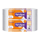 Papel Higiénico Hoja Simple 300 Mt 6 Rollos RENDIPEL PRO 