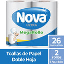 Toalla Ultra 26 Mt 2 Rollo NOVA 