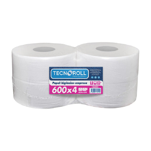 Papel Higiénico Hoja Simple 4 X 600 Mt
