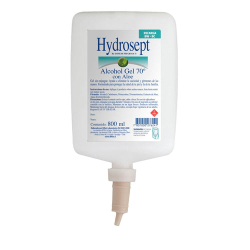 Alcohol Gel Recarga 800 Ml