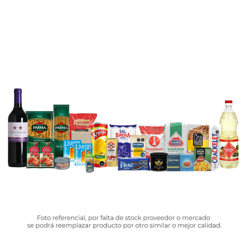 Caja Fiestas Patrias Familiar 2022 Roja