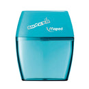 SACAPUNTA PLASTICOELIPTICO CON DEPOSITIVO. DOBLE MAPED (6852133191888)