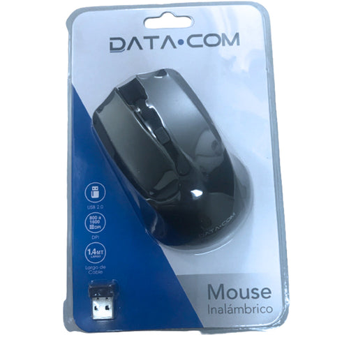 Mouse Inalámbrico Optico 2.4 G Negro