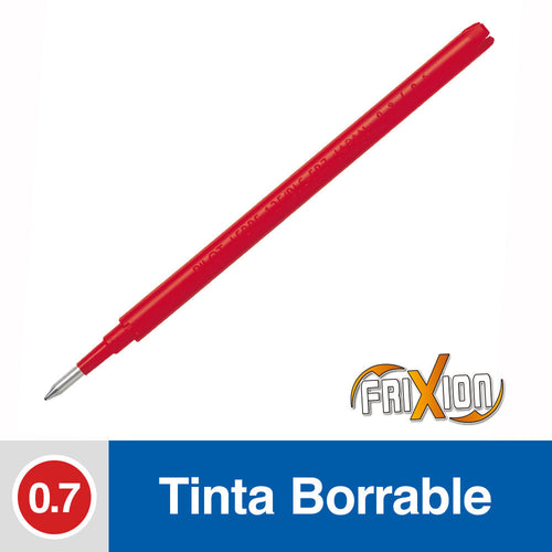 REPUESTO BOLIGRAFO ROJO FRIXION BALL BORRABLE 0.7 MM (6852071227600)