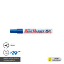 MARCADOR PERMANENTE OLEO PUNTA REDONDA COLOR AZUL N 400 (6851934683344)