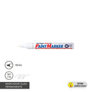 MARCADOR PERMANENTE OLEO PUNTA REDONDA 400 COLOR BLANCO (6851930882256)
