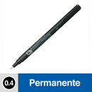 MARCADOR PERMANENTE TRANSPARENCIA PUNTA FINA SCOHF NEGRO (6851936616656)