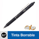 BOLIGRAFO BORRABLE 0.7 MM FRIXION BALL CLICKER NEGRO (6852096983248)