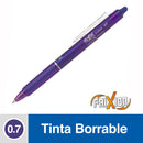 BOLIGRAFO BORRABLE 0.7 MM FRIXION BALL CLICKE VIOLETA (6852097179856)