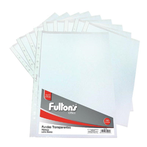 Funda Para Archivo Pp Oficio Blanco 1 Un