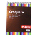 Croquera Tamaño Carta 21.6X27.9 Cm Imagia