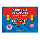 ESTUCHE CARTULINA PINTADA 18 HOJAS 17 COLORES SURTIDOS 26.5X37.5 (6852118970576)