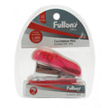Corchetera Plástica Mini Rojo 10 Hojas
