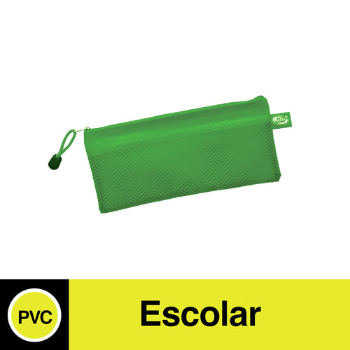 Estuche Escolar Verde