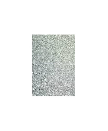 Goma Eva Glitter 40 X 60 2 Mm Color Plateado