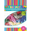 Set Globo 50 Un N° 9 Perlado Colores Surtidos