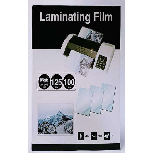 Sobre Para Plastificar 29x445 Mm Doble Carta 125 Micrones 100 Un