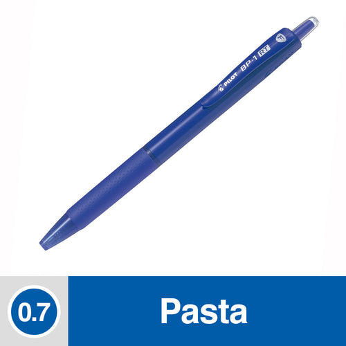 Lapiz Pasta Punta Fina Azul Bp1 0.7 mm