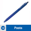 Lápiz Pasta Punta Media Azul Bp1 1.0 Mm