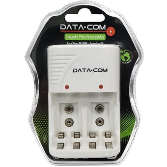 Cargador De Pilas AA/AAA/9V Capacidad 4