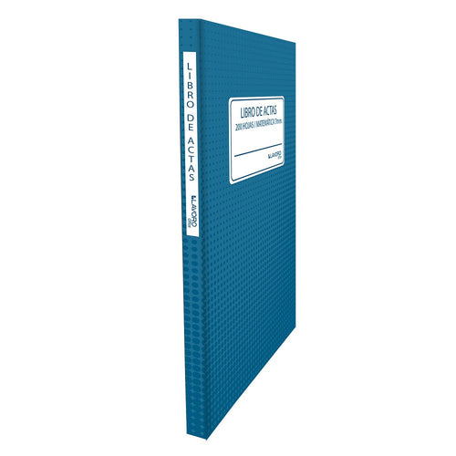 Libro De Actas Foliado 7 Mm 200 Hojas