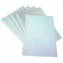 Funda Para Archivo Transparente Borde Blanco Carta 1 Un