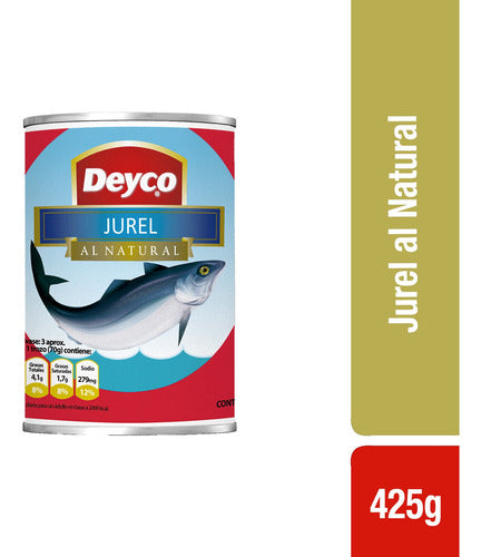 Jurel Al Natural Tarro 425 Gr
